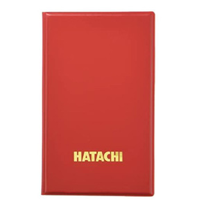 HATACHI スコアカードケース2 レッド BH6154-62