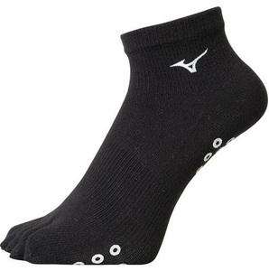  Mizuno racing socks 5 fingers [ short ]U2MX801409: black 25-27cm