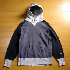 Champion×BEAMS◆ビームス別注◆チャンピオン リバースウィーブ パーカー◆単色タグ復刻◆クレイジーパターン◆フーディー