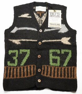 Bo's Glad Rags (ボーズグラッドラグス) 1960s 'Bo's Vest “Monterey 37-67” ニットベスト K17-03BB 未使用品 S / バーンストーマーズ