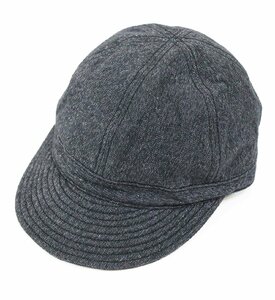 cushman (クッシュマン) Black Chambray Work Cap / ブラックシャンブレー ワークキャップ 極美品 size L