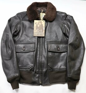 COCKPIT USA (コックピット) US Navy Issue Mil Spec Type G-1 Jacket / ミルスペック G-1 フライトジャケット 未使用品 size 38