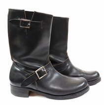 The Groovin High (グルービンハイ) 50's Vintage Style Engineer Boot / エンジニアブーツ 美品 ブラック size 9.5_画像6