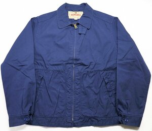 SugarCane (シュガーケーン) Cotton Weather Cloth Sports Jacket / コットン スポーツジャケット sc15293 美品 ネイビー size 36