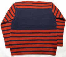 Bo's Glad Rags (ボーズグラッドラグス) Border Sweater / クルーネックボーダーセーター K19-01NV 未使用品 size M / バーンストーマーズ_画像2