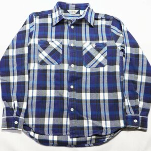 FIVE BROTHER (ファイブブラザー) HEAVY FLANNEL WORK SHIRTS / ヘビーネル ワークシャツ #151860 美品 パープル size Mの画像1