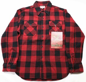 Deluxeware (デラックスウエア) HV-00...50s BUFFALO CHECK / バッファローチェック 未使用品 レッド size M / ヘビーネル