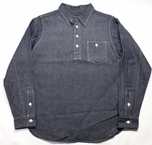 Dapper's (ダッパーズ) Classical One Pocket Pullover Work Shirts with Chinstrap / ワンポケット プルオーバーワークシャツ 極美品 36