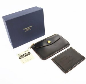 VINTAGE WORKS (ビンテージワークス) VWSW-4 LEATHER WALLET / クロムエクセルレザー ウォレット + カードケース 美品 ブラック / 財布