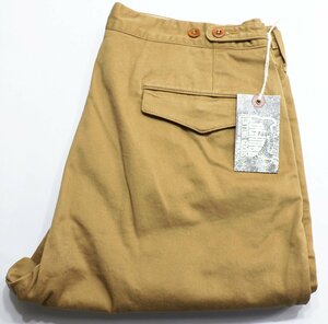 COLIMBO (コリンボ) SAVOIA CAVALRYMAN TROUSERS / キャバリーマン トラウザー ZW-0212 未使用品 キャメル size L / クロップドパンツ