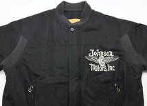 TOYS McCOY (トイズマッコイ) DERBY JACKET / ダービージャケット “JOHNSON MOTORS” TMJ1837 美品 ブラック M / ジョンソンモータース_画像4