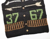 Bo's Glad Rags (ボーズグラッドラグス) 1960s 'Bo's Vest “Monterey 37-67” ニットベスト K17-03BB 未使用品 S / バーンストーマーズ_画像5