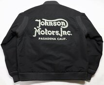 TOYS McCOY (トイズマッコイ) DERBY JACKET / ダービージャケット “JOHNSON MOTORS” TMJ1837 美品 ブラック M / ジョンソンモータース_画像2