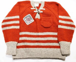 Bo's Glad Rags (ボーズグラッドラグス) Trail Guide Sweater / トレイルガイドセーター K19-04BR 未使用品 size L / バーンストーマーズ