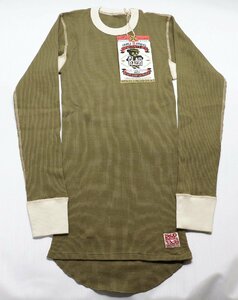 Bo's Glad Rags (ボーズグラッドラグス) ツートン サーマル アンダーシャツ プレーン C20-02KH 未使用品 size M / バーンストーマーズ