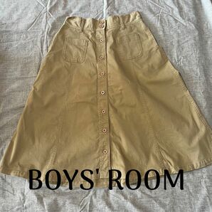 BOYS' ROOM カジュアルスカート　前ボタン　Fサイズ