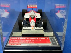 マクラーレン ホンダ MP4/4 No.12 アイルトン・セナ 日本GPウィナー タメオ(Tameo) 1/43