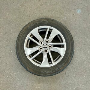 タイヤ付き純正ホイール1本　シエンタハイブリッド　NHP170G　15×5 1/2J　+39　100　5穴　185/60R15