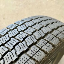 スタッドレスタイヤ2本セット　GOOD YEAR ICE NAVI CARGO(グッドイヤー アイスナビ カーゴ)　145/80R12 80/78 N LT　2022年製　3/6ミリ_画像7