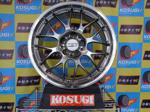 BBS　RS-GT　F(RS970A)　R(RS969A)　8.5J/9.5J-19　5H114.3　+43/+48　中古ホイール　神奈川県