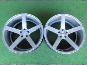 輸入車モデル！ＶＯＳＳＥＮ　ＣＶ３　10.5J-20 5H112 +30 ２本のみの出品となります！塗装済みです。