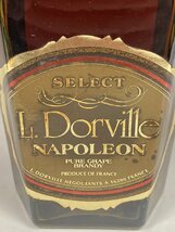 【未開栓】ル.ドーヴィル ナポレオン セレクト ピュア グレープ ブランデー / L.Dorville NAPOLEON SELECT PURE GURAPE BRANDY / 700ml 40%_画像3