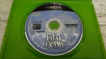 042M Xboxソフト FATAL FRAME -零 SPECIAL EDITION-【ジャンク扱い】_画像5