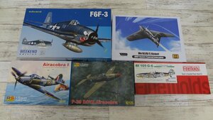 072B 戦闘機系プラモデル まとめ eduard WEEKEND edition 1/48 F6F-3 など【中古】