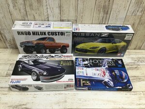 072B カープラモ まとめ 1/24 タミヤ NISSAN フェアレディZ (RZ34) RN80 ハイラックス ロングベッド リフトアップ 他【中古】