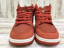 148B NIKE DUNK HIGH ONE GAME ナイキ ダンク ハイ DH8008-800 マントゥラ オレンジ【中古】_画像5