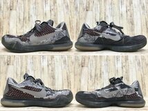 148B NIKE KOBE 10 Pain ナイキ コービー 705317-001【中古】_画像3