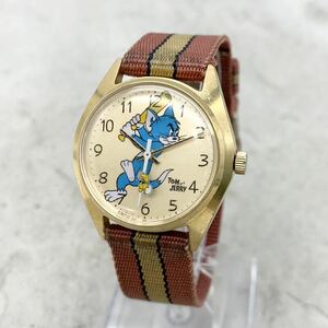 FN11269T SEIKO セイコー TOM & JERRY トムとジェリー 5000-6030 手巻き メンズ レディース 腕時計 稼働品【早い者勝ち!!】