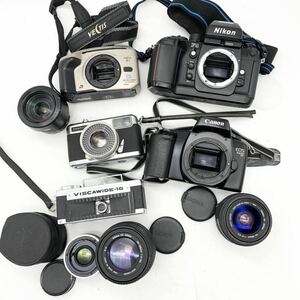 FN11317R【1000円スタート】YASHIKA Canon Nikon MINOLTA VISCAWIDE カメラ レンズ まとめ売り 【早い者勝ち!!】