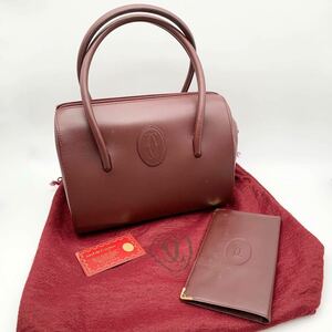 FN11444J【1000円スタート!!】Cartier カルティエ マストライン ハンドバッグ 長財布 2点セット【早い者勝ち!!】