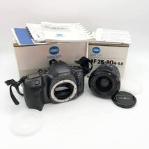 FN11476K【1000円スタート!!】MINOLTA ミノルタ α303si SUPER フィルム カメラ AF 28-80mm レンズ 2点セット _画像1