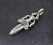 クロムハーツ/ダブルダガーペンダント/カスタムパヴェ/新品加工/インボイス/1円から！CHROME HEARTS_画像5