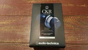 【audio-technica】試聴程度の新品同様保管品★インナーイヤーヘッドホンATH-CKR7★ブラック★イヤホン★オーディオテクニカ