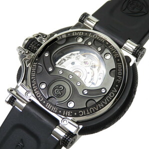 AQUANAUTIC/アクアノウティック キングサブコマンダー KSP2202 腕時計 ステンレススチール/ラバー 自動巻き/オートマ 黒 メンズの画像4