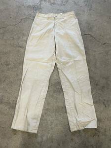 puritan cotton pants ピューリタン コットンパンツ チノパン dead stock アメリカ 古着 卸 32×32 ベージュ メンズ 