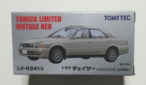 即決！ トミカ リミテッド ヴィンテージ ネオ LV-N241b トヨタ チェイサー 3.0 アバンテ G 98年式 (銀) 新品・未使用品