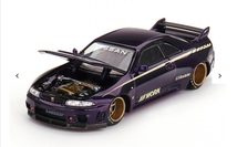 即決！ KAIDO★HOUSE x トゥルースケール ミニGT 1/64 ニッサン スカイライン GT-R R33 Kaido Works V1 ワーク 紫 072 新品・未開封品_画像4