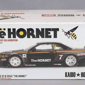 即決！ KAIDO★HOUSE x トゥルースケール ミニGT 1/64 日産 スカイライン GT-R R34 TAMIYA x KAIDO HOUSE ホーネット 093 新品・未開封品の画像1