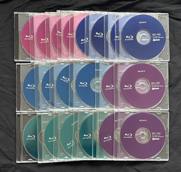 BD-RE ブルーレイディスク 繰り返し録画用 25GB 1-2X 1層式 SONY 20枚