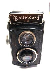 ローライ Rolleicord Carl Zeiss Jena Triotor 7.5Cm F3.5 二眼レフカメラ　シャッター、フィルムカウンター動作品の出品です。