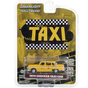 グリーンライト 1/64 チェッカー タクシー キャブ Greenlight Checker Taxi #804 Sunshine Cab Company ミニカー