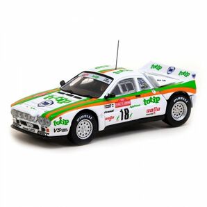 ターマックワークス 1/64 ランチア 037 ラリー サンレモ 1983 Tarmac Works Lancia Rally Sanremo ミニカーの画像2