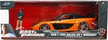 JADA TOYS 1/24 ワイルドスピード TOKYOドリフト マツダ RX-7(FD) 1995 ハン フィギア Fast & Furious Mazda Han Figure 33174_画像9