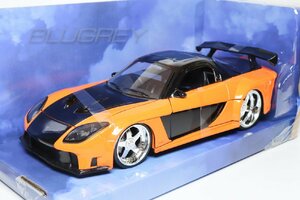 【アウトレット】JADA TOYS 1/24 ワイルドスピード 3 マツダ RX-7 ハン FD / Fast & Furious HAN's MAZDA RX-7 TOKYO DRIFT 30732