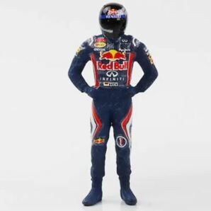 Cartrix 1/43 F1 ドライバー フィギア セバスチャン・ベッテル 2012 レッドブル Sebastian Vettel Red Bull Figure レジンモデルの画像2