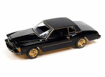 Johnny Lightning 1/64 シボレー モンテカルロ ローライダー 1978 ブラック Chevrolet Monte Carlo Lowriders ミニカー_画像2